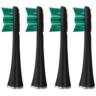 SENCOR SENCOR Końcówka szczoteczki SENCOR SOX 004BK 4 sztuki) - Końcówki do szczoteczek elektrycznych - miniaturka - grafika 1