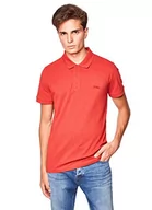 Koszulki męskie - Lee Cooper Męska koszulka polo Essential Tee, czerwony, L - miniaturka - grafika 1