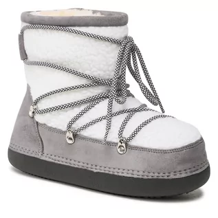 Śniegowce damskie - Buty DEEZEE - WS19002-03 Grey - DeeZee - grafika 1