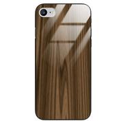 Etui i futerały do telefonów - Etui drewniane iPhone 8/7 Premium Wood Brown Forestzone Glass - miniaturka - grafika 1