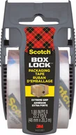 Taśmy klejące - Q-Connect SCOTCH®Box Lock, z podajnikiem, 48mm x 20.3m, 1szt., transparentna - miniaturka - grafika 1