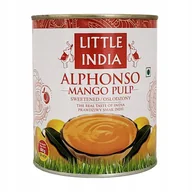 Koncentraty warzywne, przeciery - Pulpa mango słodzona Alphonso Little India 850g - miniaturka - grafika 1