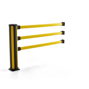 Elastyczna bariera zabezpieczająca, przedłużenie, 1160x2000 mm - Wyposażenie miejsc publicznych - miniaturka - grafika 1