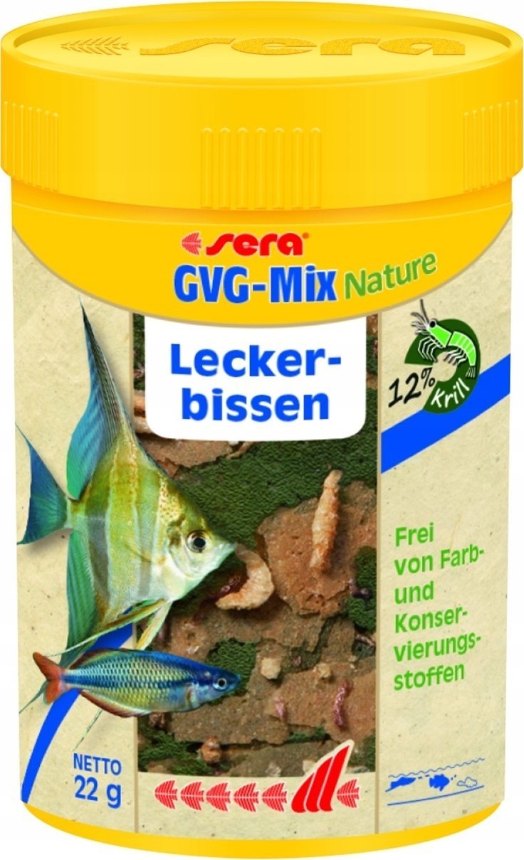 Sera GVG-Mix Nature 100 ml, mix -pokarm premium