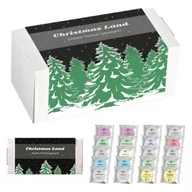 Herbata - Duży zestaw herbat Christmas Land - 20 różnych rodzajów - pomysł na prezent upominek na święta mikołaja gwiazdkę wigilię Boże Narodzenie pod choinkę.. - miniaturka - grafika 1