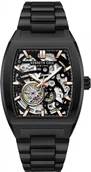 Zegarki męskie - Zegarek męski KENNETH COLE KCWGY0058601 czarny klasyczny skeleton - miniaturka - grafika 1