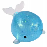 Zabawki sensoryczne - DELFIN DUŻA ZABAWKA ANTYSTRESOWA GNIOTEK SQUISHY RÓŻNE KOLORY - miniaturka - grafika 1