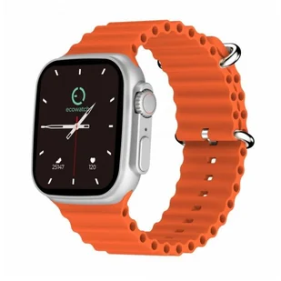 EcoWatch EW02 Pomarańczowy - Smartwatch - miniaturka - grafika 1