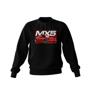 Czarna bluza Mazda MX-5 Miata JDM-3XL - Odzież do sportów motorowych - miniaturka - grafika 1