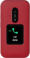 Telefony komórkowe - Doro Leva E30 Czerwony, Biały - miniaturka - grafika 1