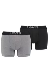 Majtki męskie - Levis 2-pack bawełnianych bokserek męskich 701203921, Kolor multicolour, Rozmiar M, Levis - grafika 1