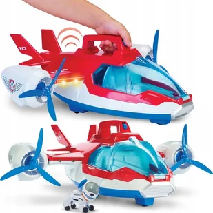 Zabawka Samolot Psi Patrol Samolot Patrolowiec Robopies Figurki Akcesoria - Samoloty i helikoptery - miniaturka - grafika 1