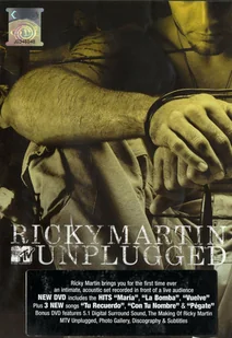 Ricky Martin - Mtv Unplugged - Filmy muzyczne DVD Ricky Martin - Mtv Unplugged - Filmy muzyczne DVD - miniaturka - grafika 1