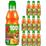 Soki i napoje niegazowane - Kubuś 100% Sok jabłko marchew brzoskwinia 300 ml - miniaturka - grafika 1
