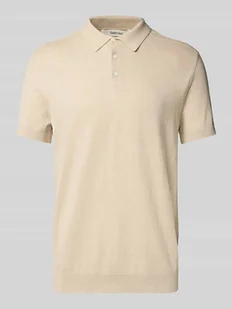 Koszulka polo o kroju regular fit z czystej bawełny model ‘BERG’ - Koszulki męskie - miniaturka - grafika 1