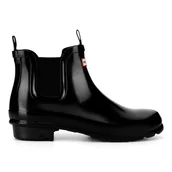 Buty dla dziewczynek - Kalosze HUNTER JFS6000RGL-BLK - miniaturka - grafika 1