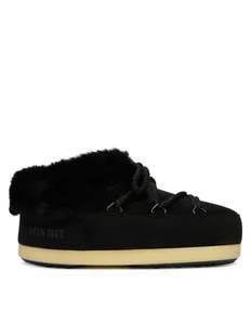 Moon Boot Śniegowce Mb Evx Mule Suede 80D1470090 Czarny - Śniegowce damskie - miniaturka - grafika 1