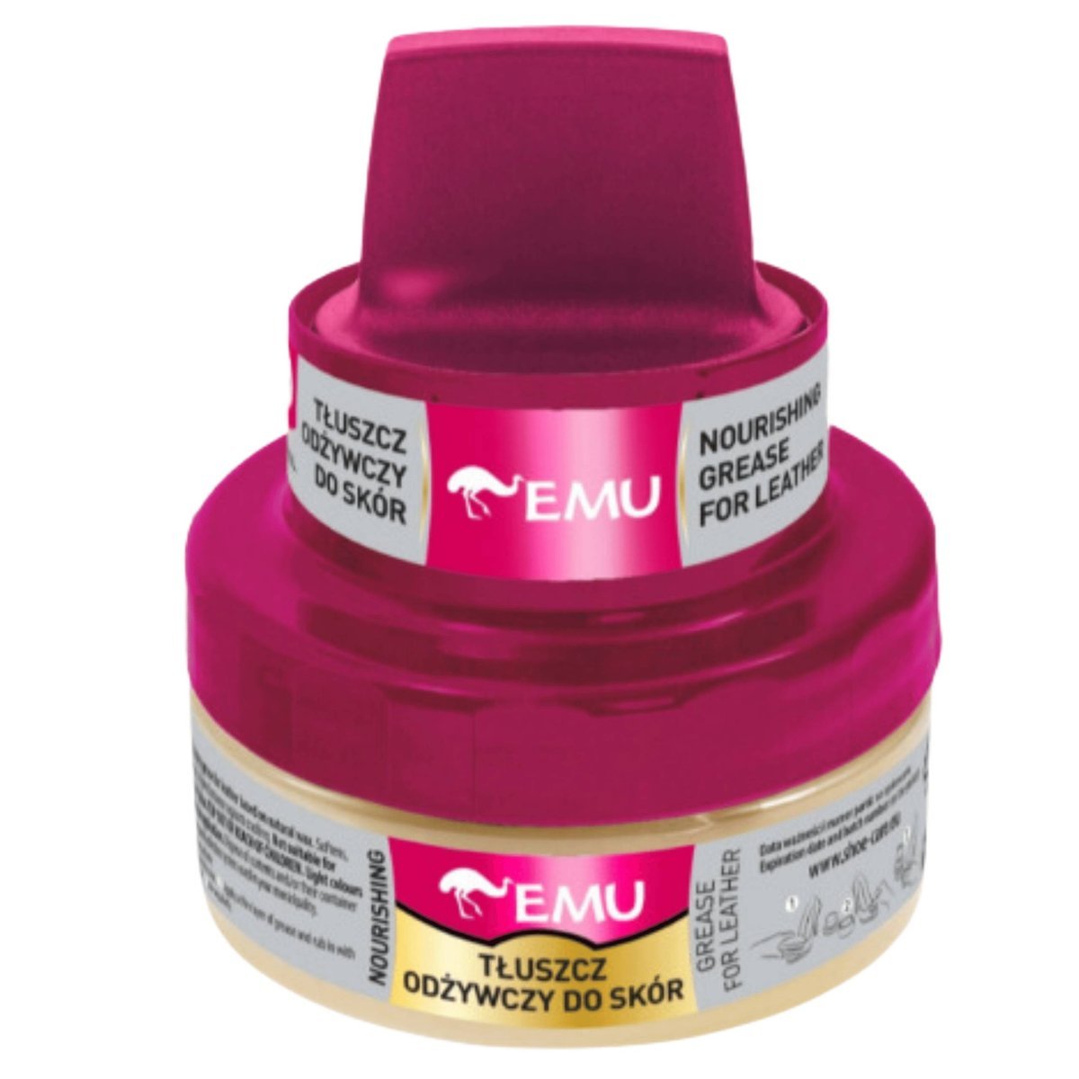 EMU tłuszcz odżywczy do skór bezbarwny 50 ml na bazie naturalnych olejów