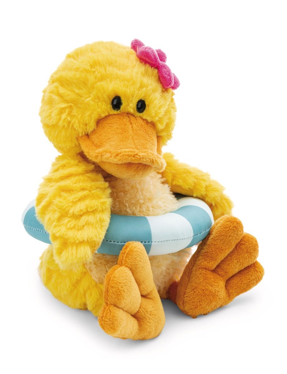 NICI przytulanka kaczka Pooline z kołem do pływania 25 cm