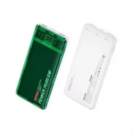 Powerbanki - Wekome Wp-353 Vanguard Series - Power Bank 10000 Mah Pd 20W + Qc 22.5W (Zielony / Przezroczysty) - miniaturka - grafika 1