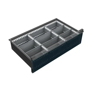KOVOS Metalowe przegrody do szuflady DPV_VND_12B - Pozostałe wyposażenie warsztatu - miniaturka - grafika 1