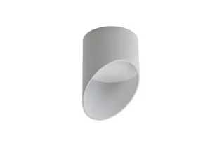 Azzardo Downlight LAMPA sufitowa MOMO SH2612-WH metalowa OPRAWA minimalistyczna LED 12W ścięta tuba biała SH2612-WH - Lampy sufitowe - miniaturka - grafika 1