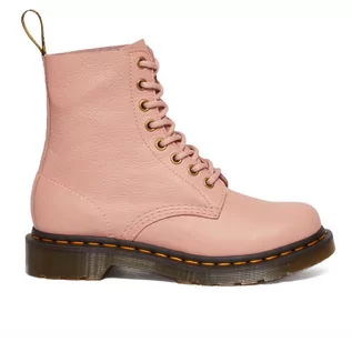 Glany damskie - Buty Dr Martens 1460 Pascal Virginia Leather Boots 26802329 - różowe - grafika 1