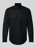 Koszule męskie - Koszula biznesowa o kroju super slim fit z popeliny - miniaturka - grafika 1