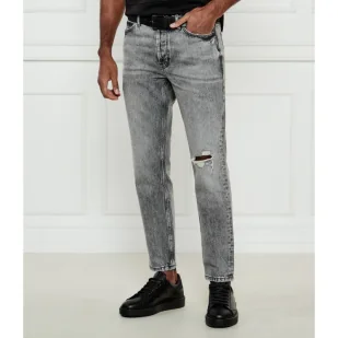 HUGO Jeansy 634 Tapered fit - Spodnie męskie - miniaturka - grafika 1