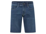 Spodenki męskie - LIVERGY® Bermudy jeansowe męskie z bawełną (Niebieski, 54) - miniaturka - grafika 1