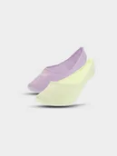 Skarpetki damskie - 4F Skarpetki casual no-show (2-pack) damskie - multikolor 39-42 - miniaturka - grafika 1
