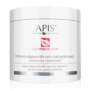 Apis Couperose-Stop Algae Mask 200g maska algowa dla cery naczynkowej z dziką różą i witaminą C - Maseczki do twarzy - miniaturka - grafika 1