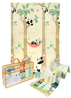 Maty piankowe - Mata Piankowa Edukacyjna Duża Składana 120x180 Xpe Zwierzątka Panda - miniaturka - grafika 1