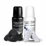 Środki do obuwia i ubrań - Zestaw Korektor do Białych Butów Whitener Czarnidło do Czarnych Sneakersów - miniaturka - grafika 1