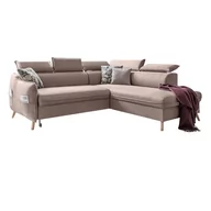 Narożniki - Beżowy narożnik rozkładany Miuform Sweet Harmony L, prawostronny - miniaturka - grafika 1