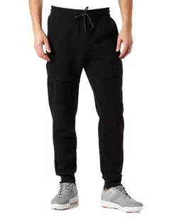 Southpole Spodnie męskie Utility Flap Fleece Jogger, czarny, M - Spodnie męskie - miniaturka - grafika 1