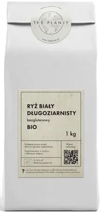 ﻿Ryż Biały Długoziarnisty Bezglutenowy Bio 1 Kg - The Planet - Ryż - miniaturka - grafika 1