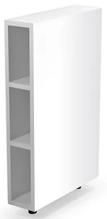 Kuchenna szafka dolna ELIOR Limo 2X, biała, 15x52x82 cm - Szafki kuchenne - miniaturka - grafika 1