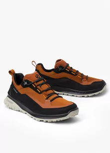 Buty outdoorowe męskie brązowe ECCO ULT-TRN M LOW WP - Buty trekkingowe męskie - miniaturka - grafika 1