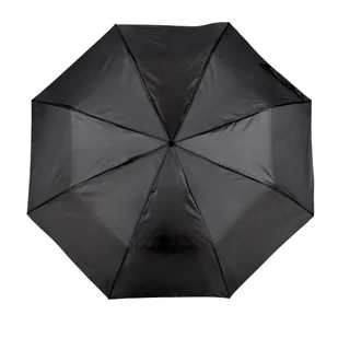 Parasol męski Blue Drop Mini manualny składany czarny - Parasole - miniaturka - grafika 1