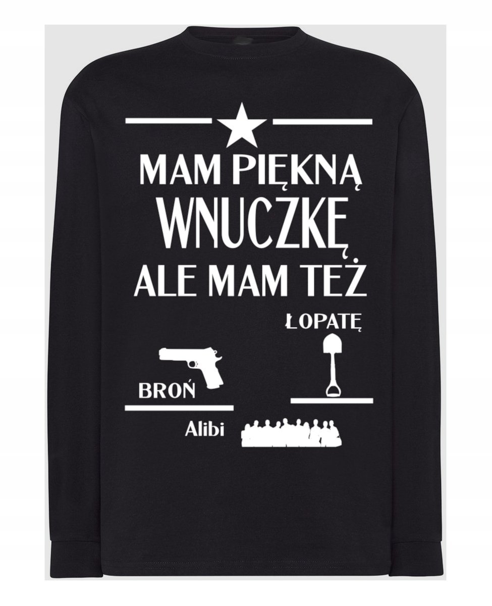 Dzień Dziadka Longsleeve Prezent r.4XL