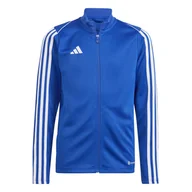 Bluzy dla chłopców - Dziecięca Bluza ADIDAS TIRO23L TR JKTY HS3526 – Niebieski - miniaturka - grafika 1
