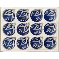 Bombki - Bombka szklana 6 cm 12 szt. DEKOR - miniaturka - grafika 1