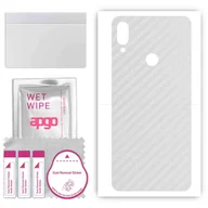 Szkła hartowane na telefon - Folia naklejka skórka strukturalna na TYŁ do Xiaomi Redmi Note 7 Pro - Carbon Przezroczysty - apgo SKINS - miniaturka - grafika 1