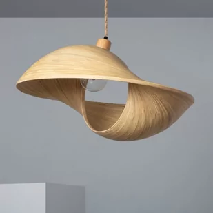 Lampa wiszaca Boho z Bambusa Ø60cm Abruzzo Espresso E27 - Lampy sufitowe Lampa wiszaca Boho z Bambusa Ø60cm Abruzzo Espresso E27 - Lampy sufitowe - miniaturka - grafika 1