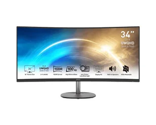 MSI Pro Mp341Cqde Computer - Monitory - miniaturka - grafika 1