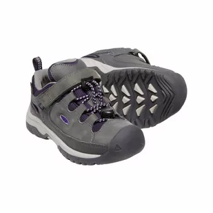 Buty trekkingowe dziecięce KEEN TARGHEE LOW WP - Buty trekkingowe dziecięce - miniaturka - grafika 2
