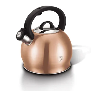 CZAJNIK 3L BERLINGER HAUS BH-7502 Z GWIZDKIEM ROSE GOLD - Czajniki na gaz - miniaturka - grafika 1