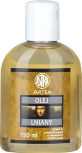 Astra Olej Lniany Bielony 150 Ml - Pozostałe akcesoria dla plastyków - miniaturka - grafika 1