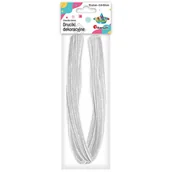 Pasmanteria - TITANUM Druciki TITANUM 0,6x50cm op.15 - białe 311342 - miniaturka - grafika 1